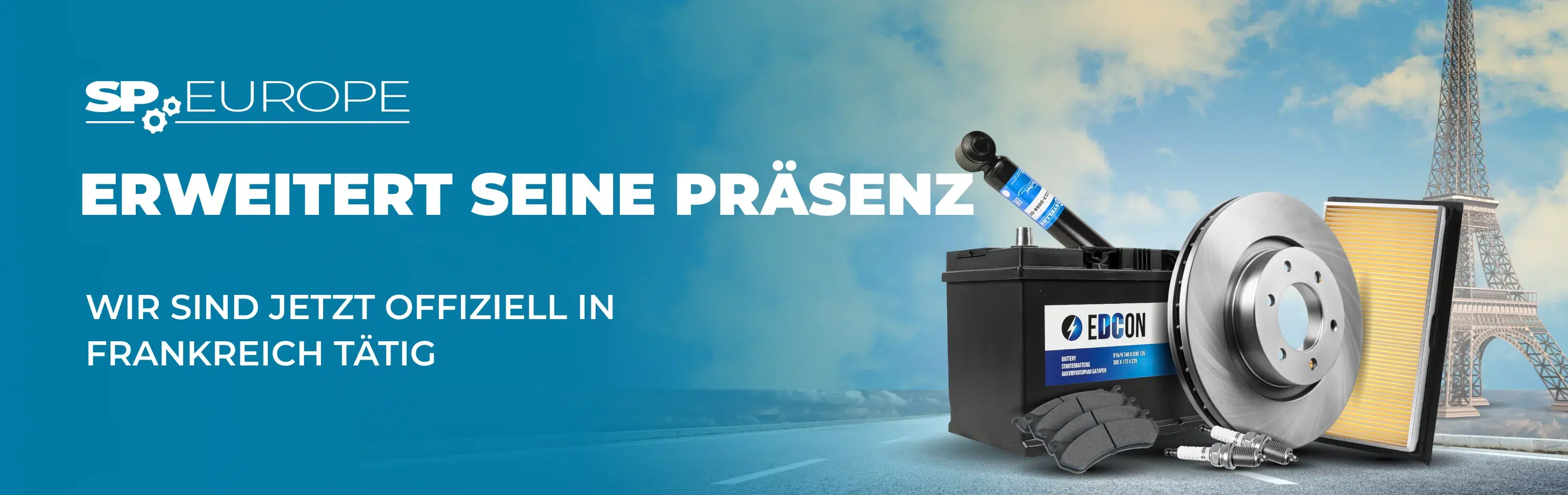 SP EUROPE erweitert seine Präsenz: wir sind jetzt offiziell in Frankreich tätig!